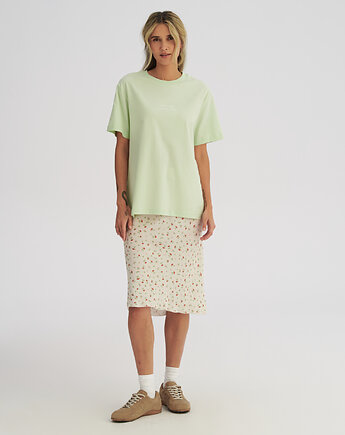 Koszulka damska REGULAR Leisure Club pistacja, HARP TEAM