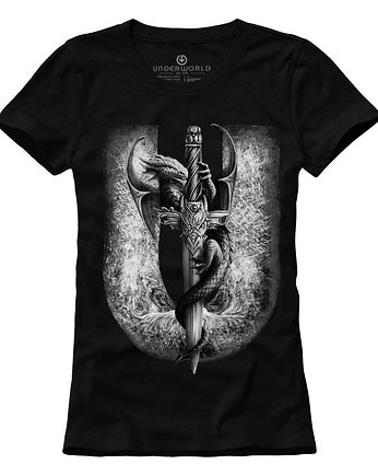 T-shirt damski UNDERWORLD Dragon, UNDERWORLD