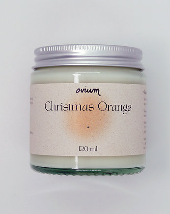 Christmas Orange - świeca sojowa 120 ml, Ovium