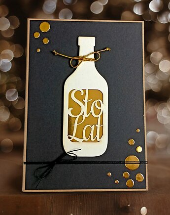 KARTKA A5 z Twoimi życzeniami :: glam : STO LAT!, kaktusia