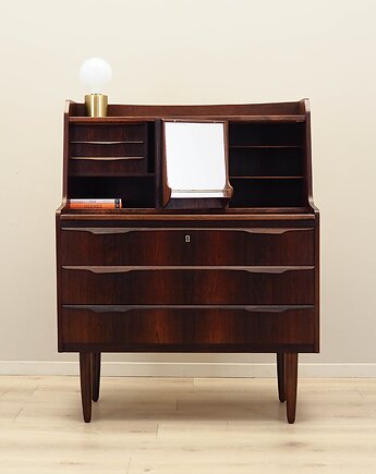 Sekretarzyk palisandrowy, duński design, lata 70, produkcja: Dania, Przetwory design