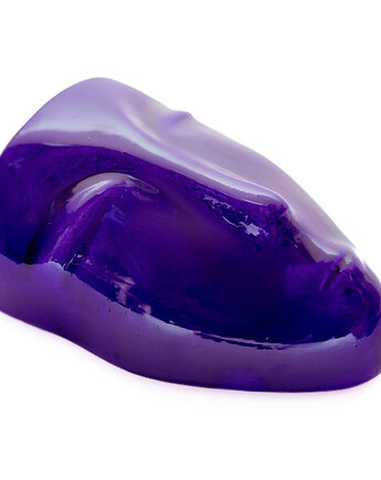 Doniczka głowa na ścianę fioletowa, Lunamit