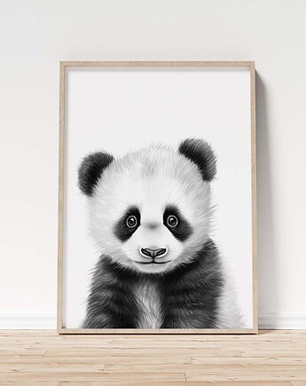 Panda plakat do pokoju dziecka, OKAZJE - Prezenty na 18 dla syna