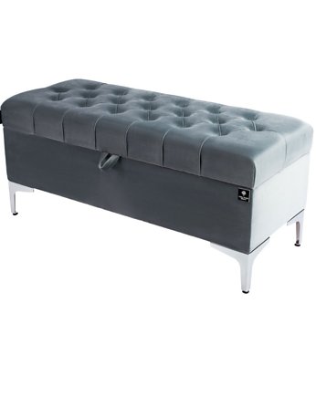 75 cm Kufer Pufa Pikowana CHESTERFIELD, EMRA WOOD DESIGN