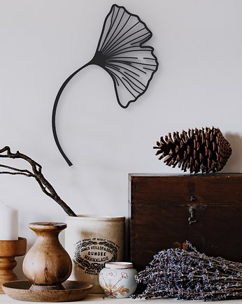 Liść Boho - minimalistyczna ozdoba na ścianę dekoracja 3d, Printerior