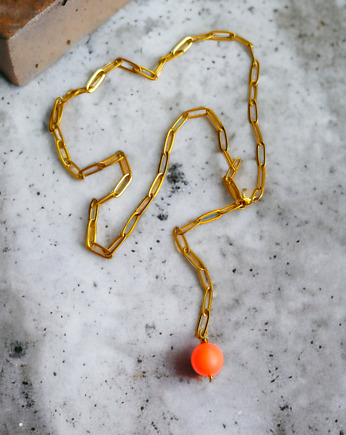 Swarovski neon pearls : ONE : neon orange, kaktusia