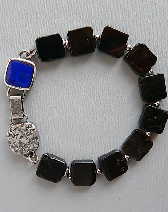 -turmaliny i lapis-bransoletka-, Emilia Woźniak