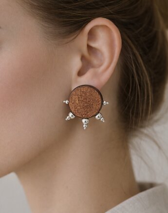 Drewniane kolczyki Uziemienie, MARACHIC