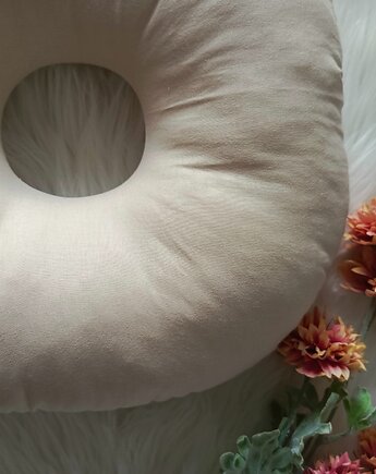 Poduszka do Piercingu Ucha Z Otworem Na Gojenie Helix Tragus bawełniana, giluplu