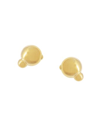 SPHERE mini / gold earrings, Filimoniuk