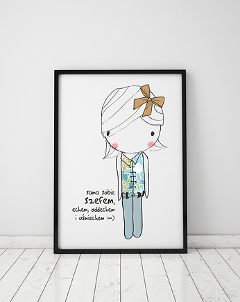 Plakat. Sama sobie szefem, Love Life and Forest