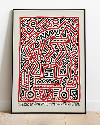Keith Haring "Art Poster", Pas De LArt