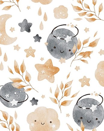 Tapeta Dreamy Moon 2 53cmx10  PZ, Bajkowe Wnetrza