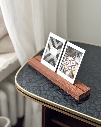 Drewniana listwa na zdjęcia z mahoniu , LittlFrameShop