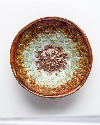 Miseczka mini z wzorem, studnia ceramiczna