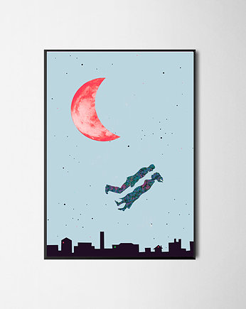 Plakat Miłość 100x70 cm, michal cygan