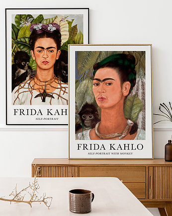 Zestaw plakatów - Frida Kahlo, OKAZJE - Prezent na Parapetówkę