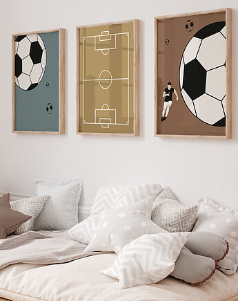 Plakat dla dzieci Soccer Fun, Humpty Dumpty Room Decoration