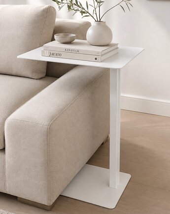 Metalowy stolik do kanapy prostopadły Axis Medi, Vavum Furniture