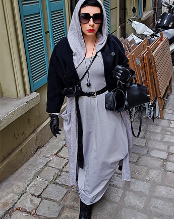 New SUKIENKA Szara bokserka, momo fashion