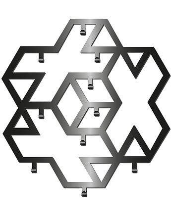 Nowoczesny Wieszak Z Kolekcji Simple Geometryczne Wg17, Km design