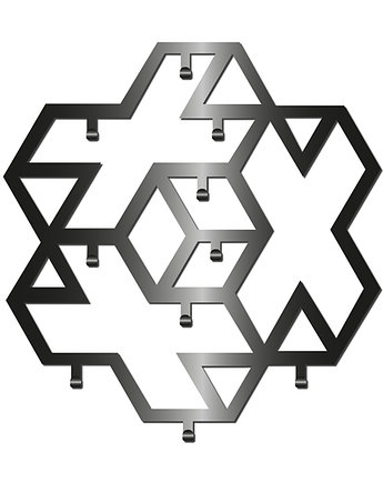 Nowoczesny Wieszak Z Kolekcji Simple Geometryczne Wg17, K&M Design