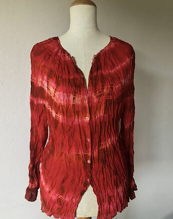 Jedwabna bluzka koszulowa LOHITHA,  IMADEONE