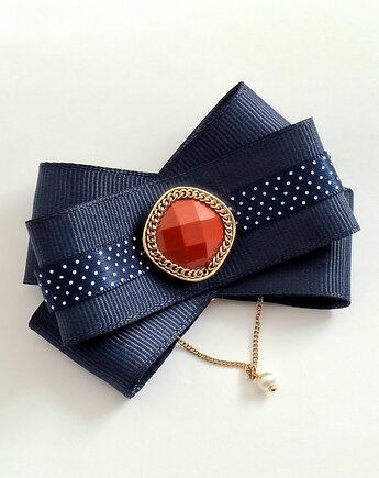 Gertruda retro broszka, Nat design