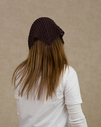 Chustka na głowę brązowa, DecMabu