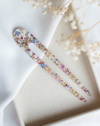 Spinka do włosów z kwiatami, nature gift