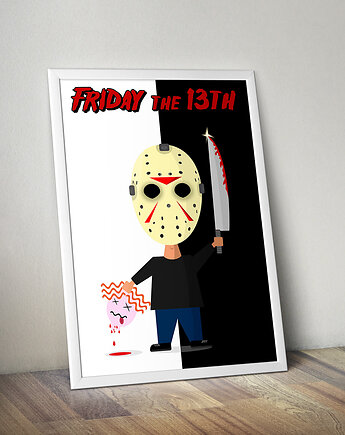 Plakat Friday the 13th - Piątek 13-go, Młynarski Custom