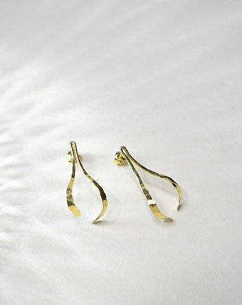 Kolczyki pozłacane SZADŹ No. 3, Kamaryd