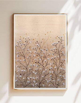 Oryginalna akwarela. Łąka A4, Malgorzata Domanska