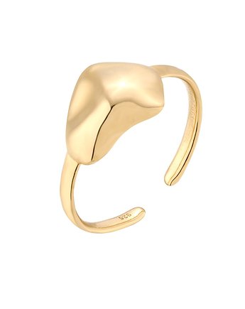 Złoty nieregularny pierścionek, SOTHO