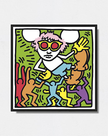 Keith Haring "Art Poster", Pas De LArt