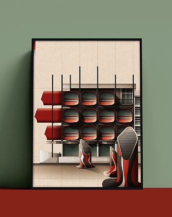 Plakat Konserwatorium muzyczne, pod Paryżem, Konrad Kunc