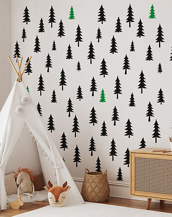 Tapeta dla dzieci Green Forest, Humpty Dumpty Room Decoration