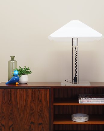 Lampka biurkowa, duński design, lata 70, produkcja: Dania, Przetwory design