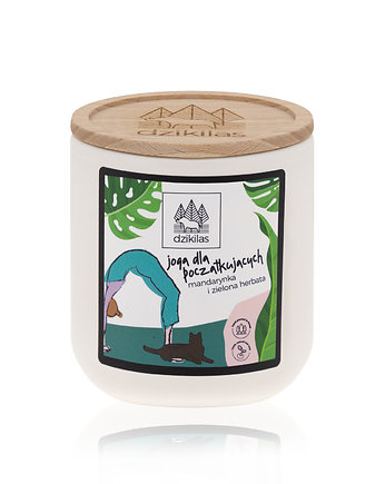 Świeca rzepakowa 180 ml - Joga dla ..., Dzikilas