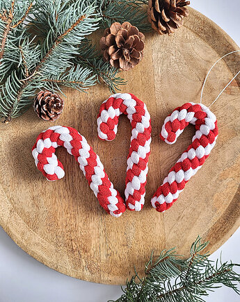 Urocze ozdoby świąteczne - laski lizaki na choinkę, ACTP