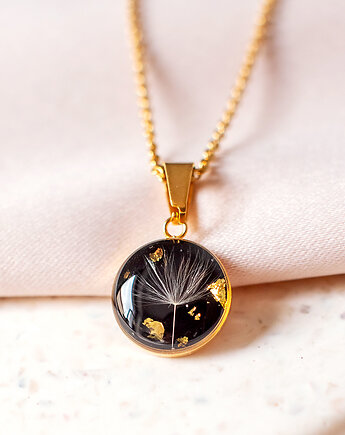 Wisiorek z rzęsek dmuchawca, nature gift