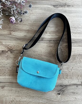 Saszetka, nerka, Klaperka  Mięta, Maki Handmade