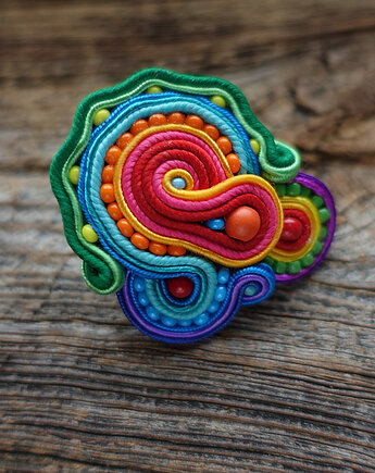 Bajkowy pierścionek soutache, Mró Soutache