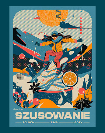 Plakat SZUSOWANIE, Ewelina Gąska