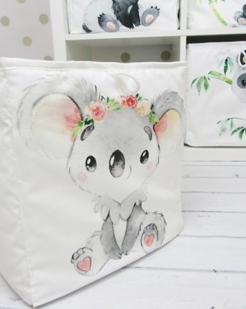 Pojemnik na zabawki z Misiem Koala, Enitka Sweet Baby Room