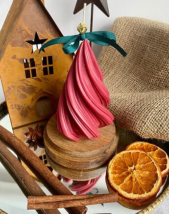 Świeca ekologiczna sojowa dekoracyjna "Christmas Tree " 115x73mm, Coccola JEWELLERY