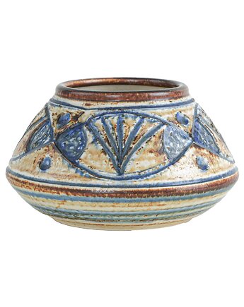 Wazon ceramiczny, duński design, lata 60, produkcja: S, Przetwory design