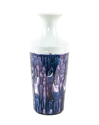Wazon porcelanowy, lata 70, produkcja: Europa, Przetwory design