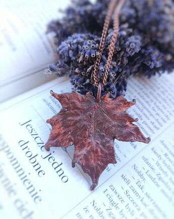 Klonowy Szept wisior miedziany, Treemasters Copper Jewelry