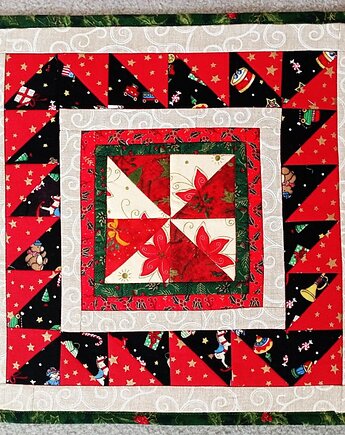 Świąteczna mata, serwetka, Helena Kamińska